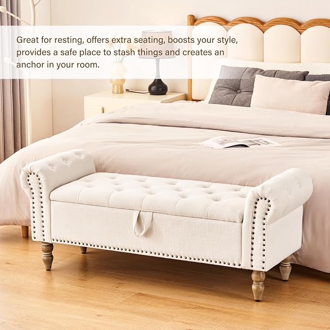 Faux Linen/Beige