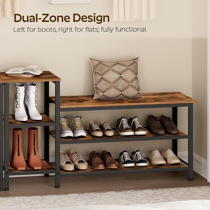 Rustic Brown + Black