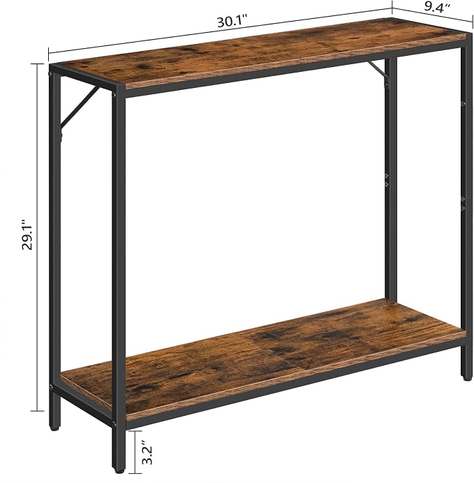 Rustic Brown + Black