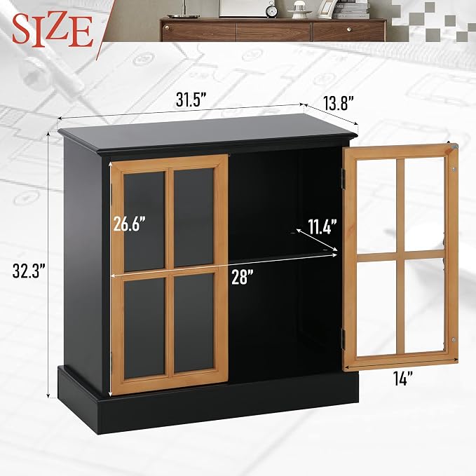 Black & Glass Doors