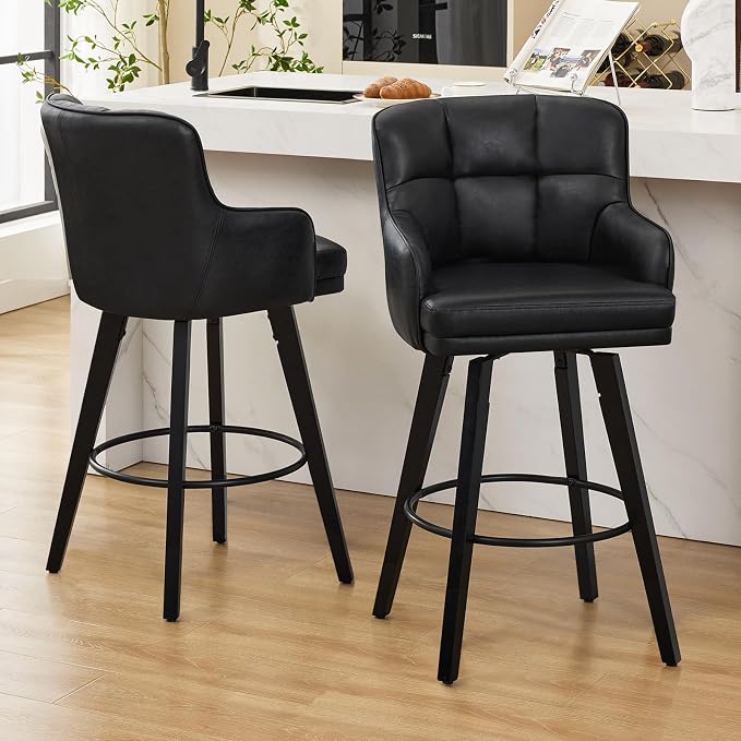 Black- Faux Leather