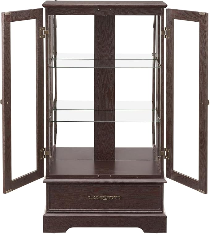 C-dark Cherry-with 1 Drawer