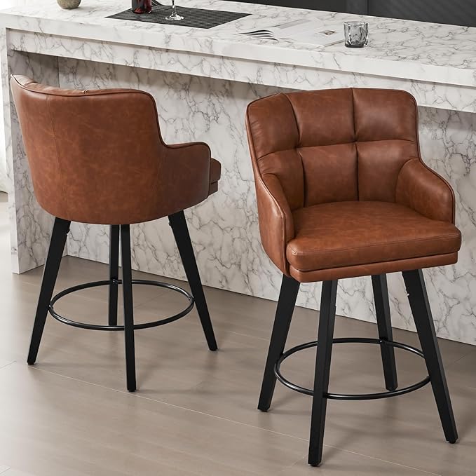 Brown- Faux Leather
