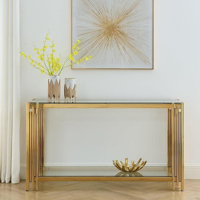 Gold - Console Table