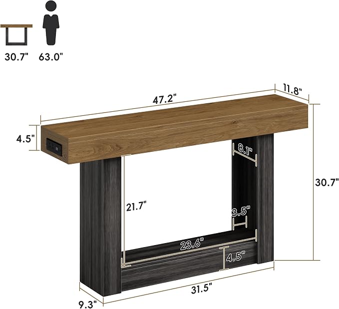 Natural Oak and Grey