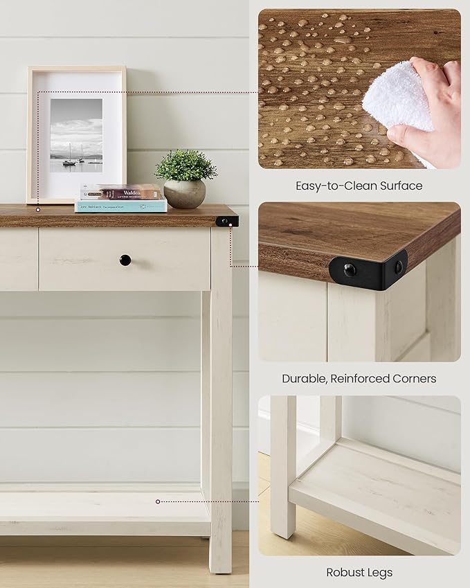 Honey Brown + Rustic White