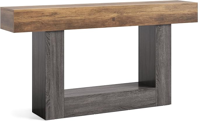 Rustic Brown and Grey