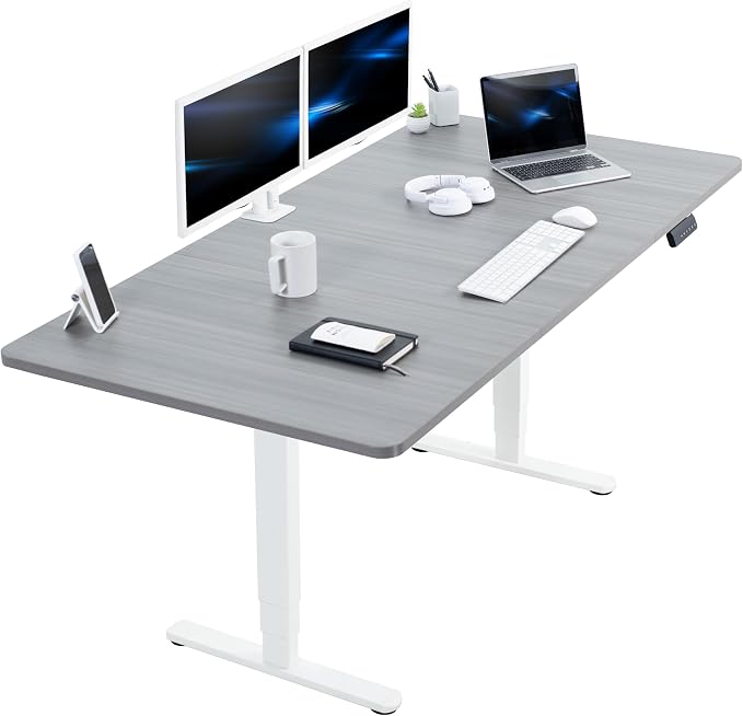 Dark Gray Top / White Frame