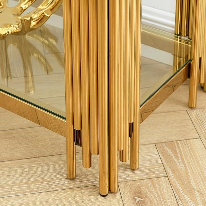 End Table-gold