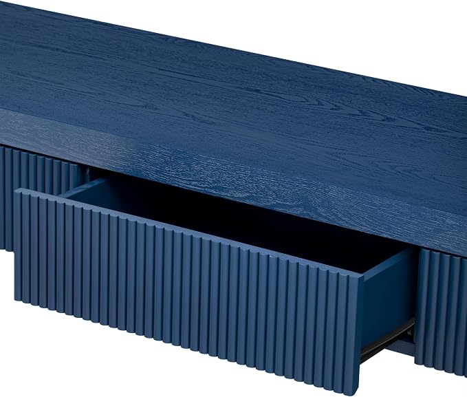 55in Navy 3 Drawers