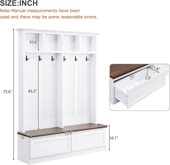 White/Coat Rack