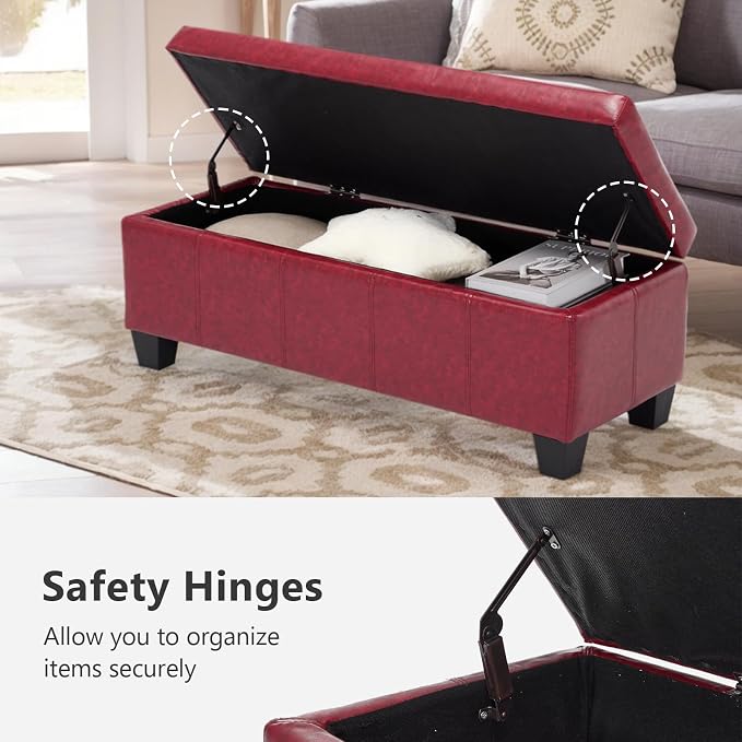 Red Pu Leather