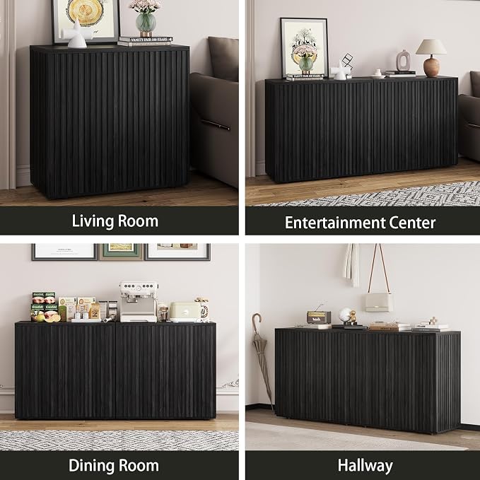 Matte Black - Fluted