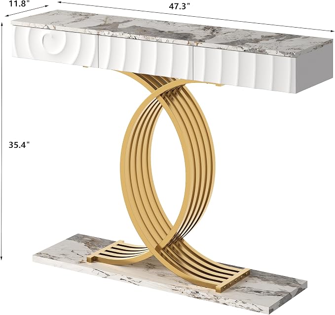 White & Gold