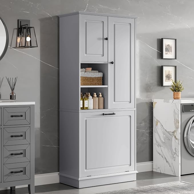 Grey/Adjustable Shelf
