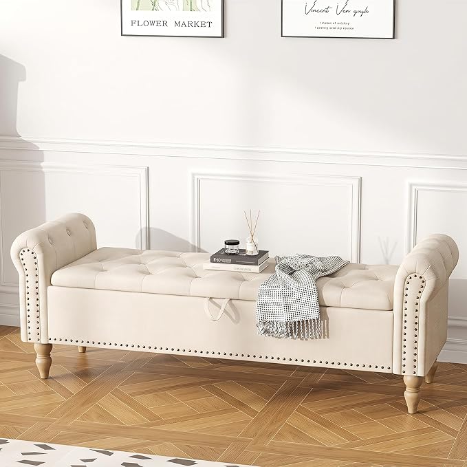 Beige-chenille