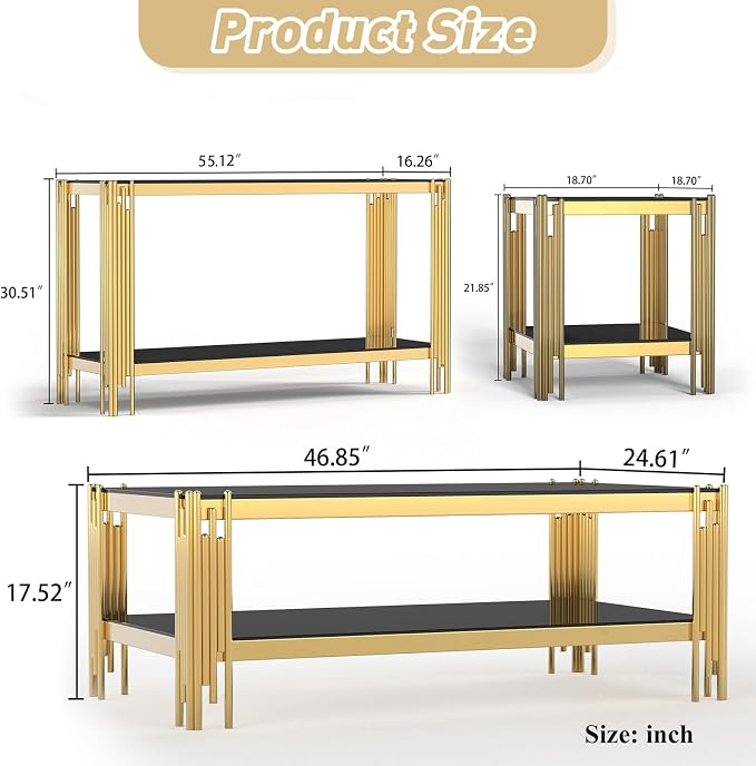 Gold & Black