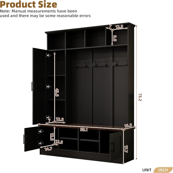 Black/Shoe Cubbies