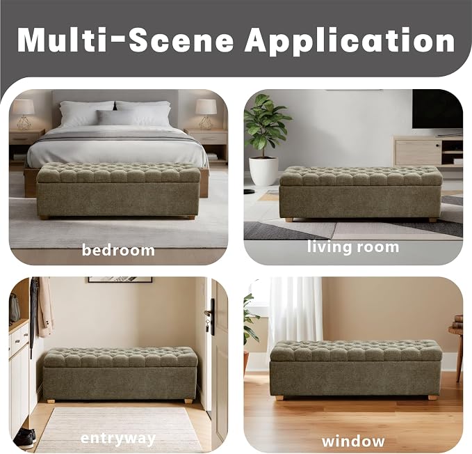 Storage Bench-taupe