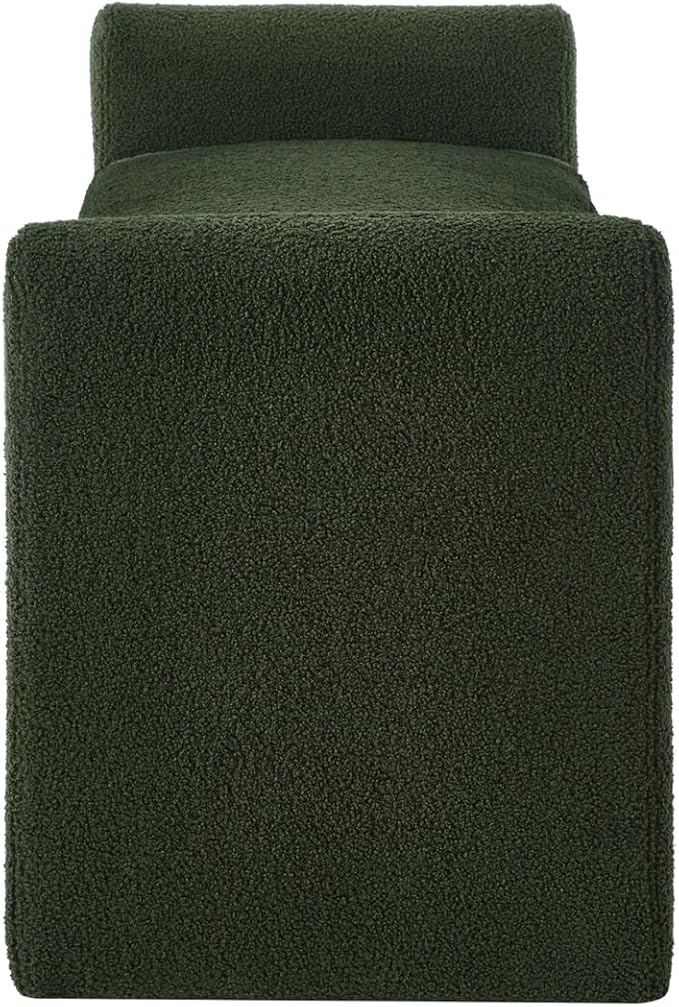 Dark Green Teddy Bench