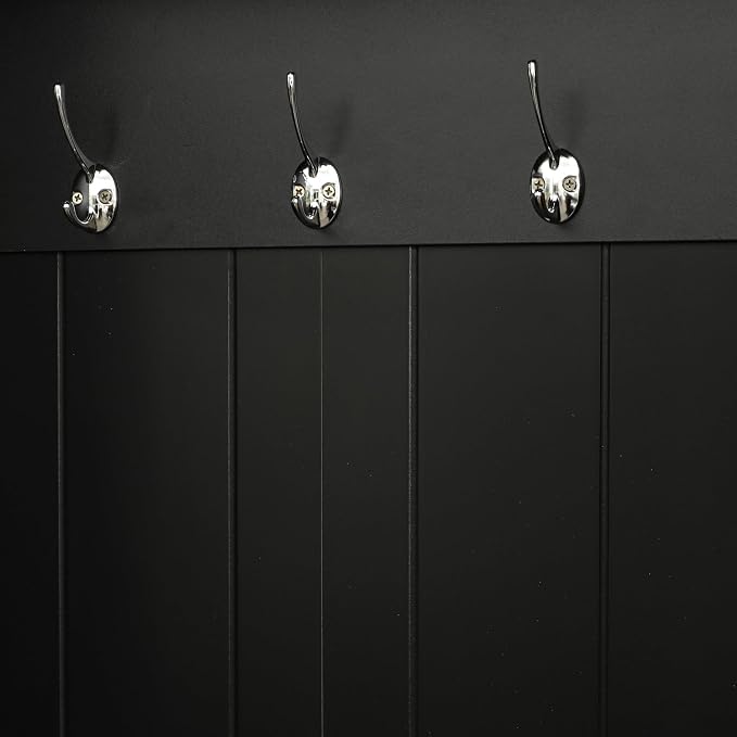 Black+different Shelves