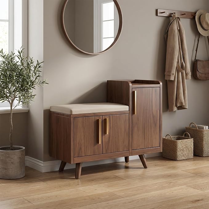 Walnut Color-right Cabinet