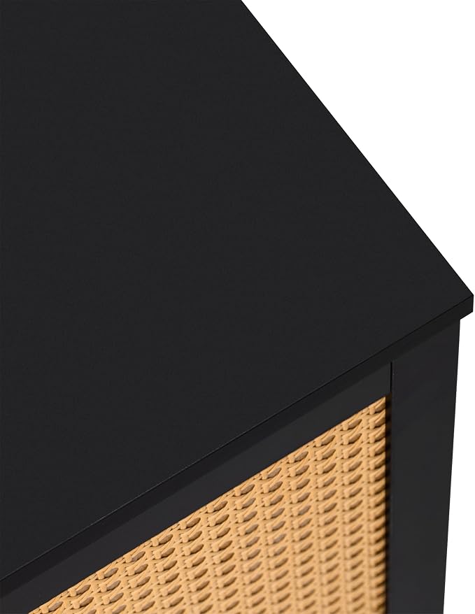 Black-rattan+metal