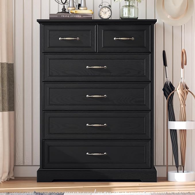 Black Wood Grain