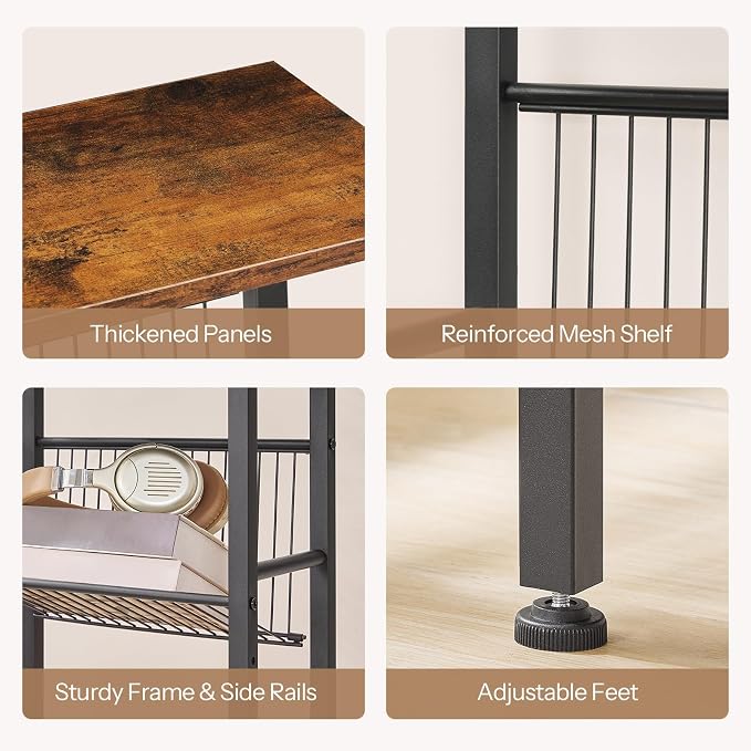Rustic Brown + Black