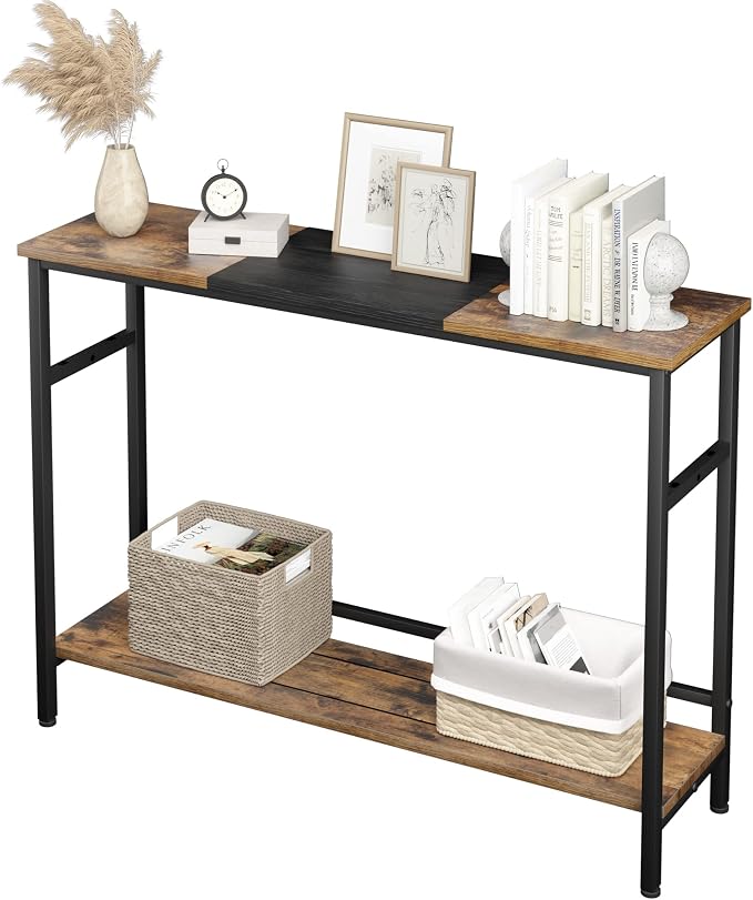Rustic Brown & Black