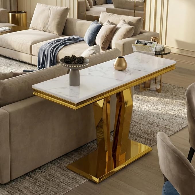 White and Gold