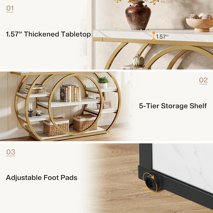 White & Gold