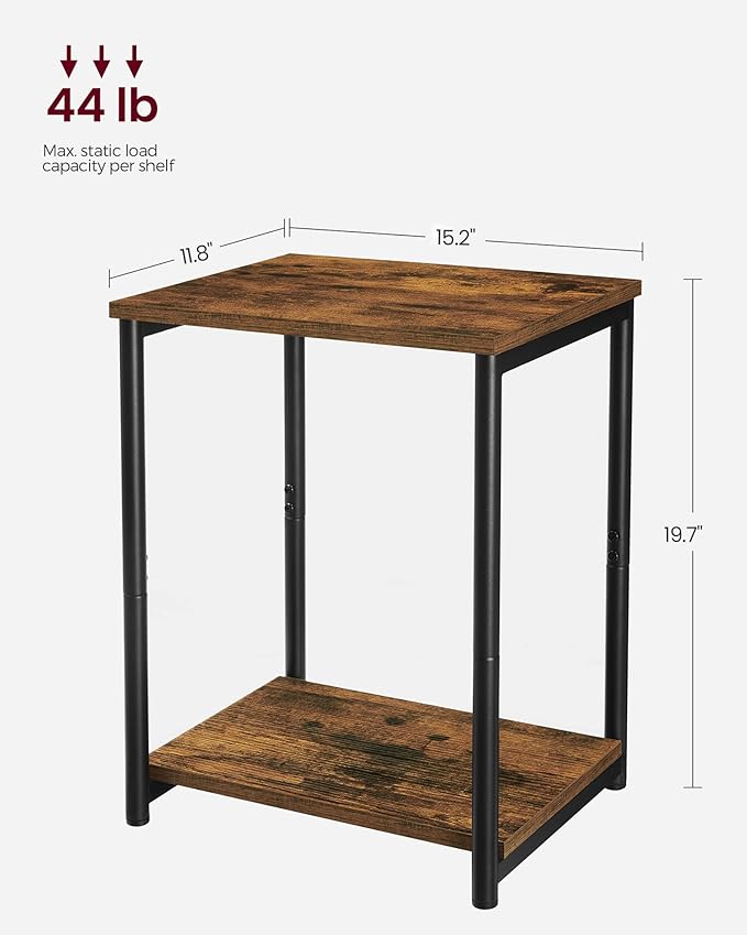 Rustic Brown + Black