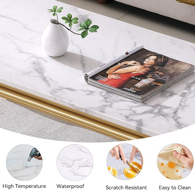 Gold-coffee Table