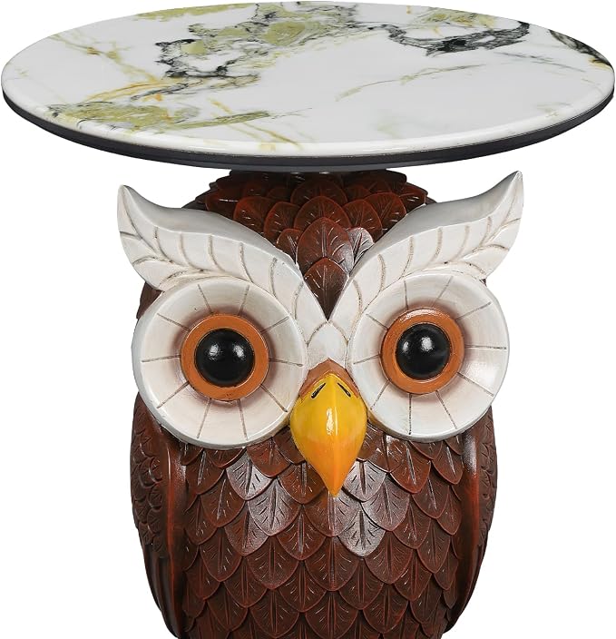 Realistic Colored Owl