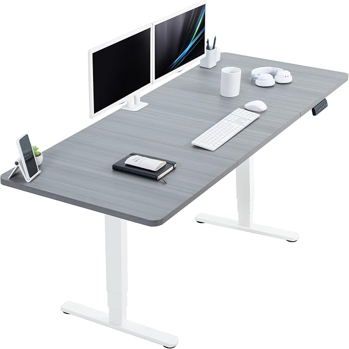 Dark Gray Top / White Frame