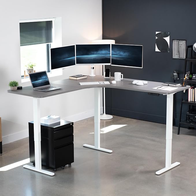Dark Gray Top / White Frame