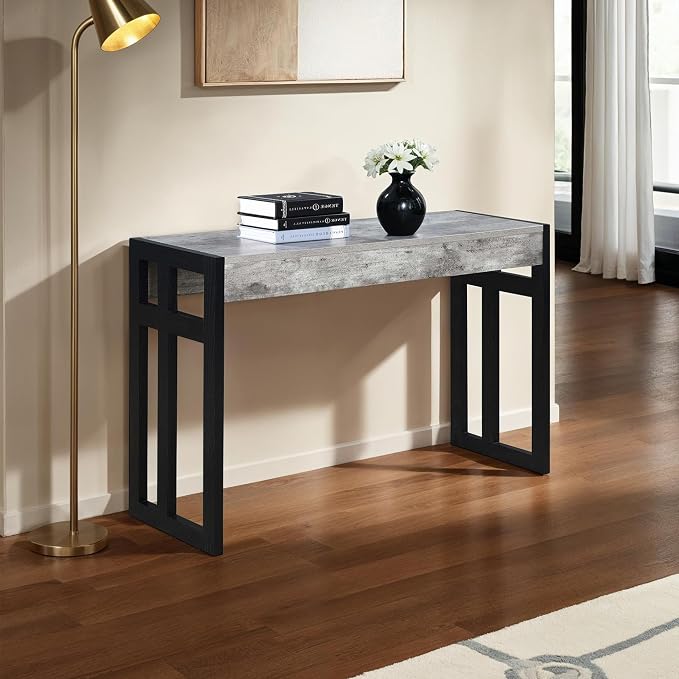 Faux Birch/Black