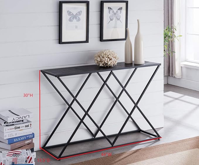 Black Metal - Crisscross Design