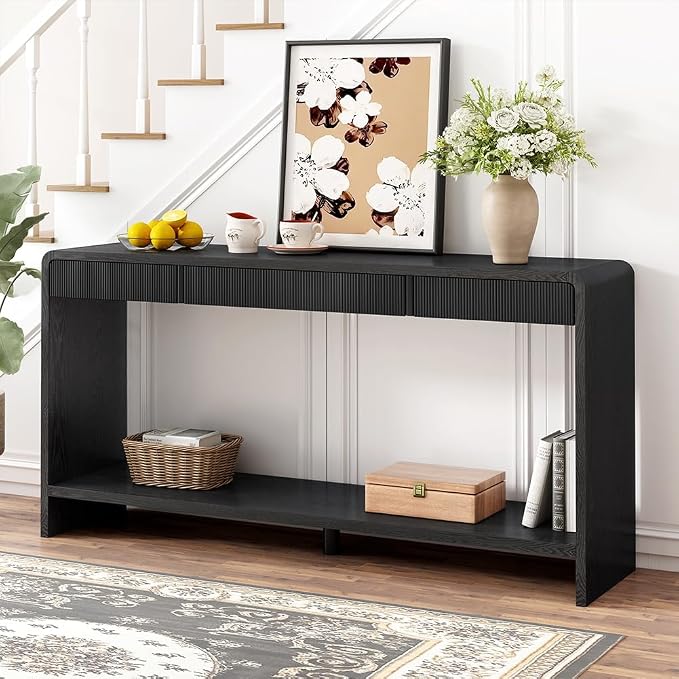 2 Tier-black