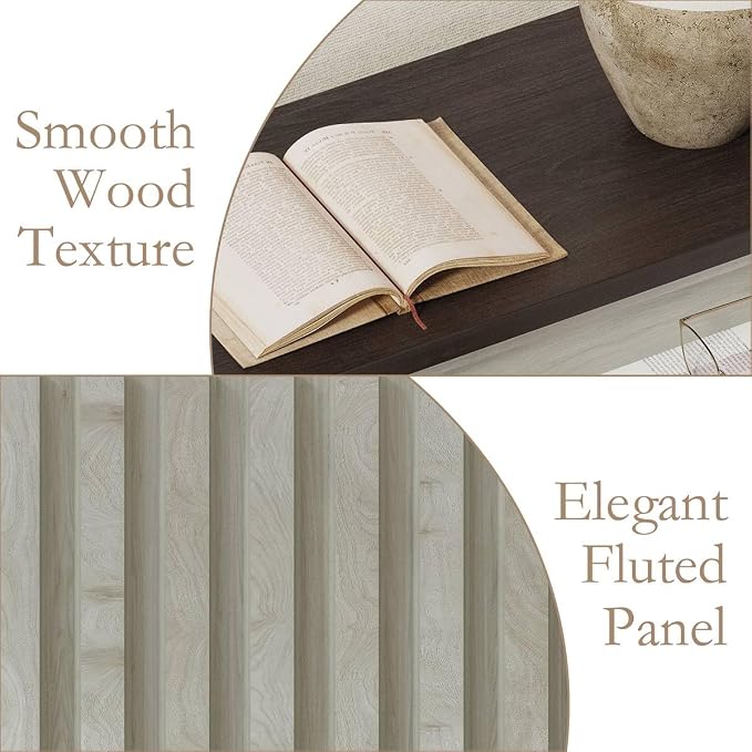Walnut & Washed Grey