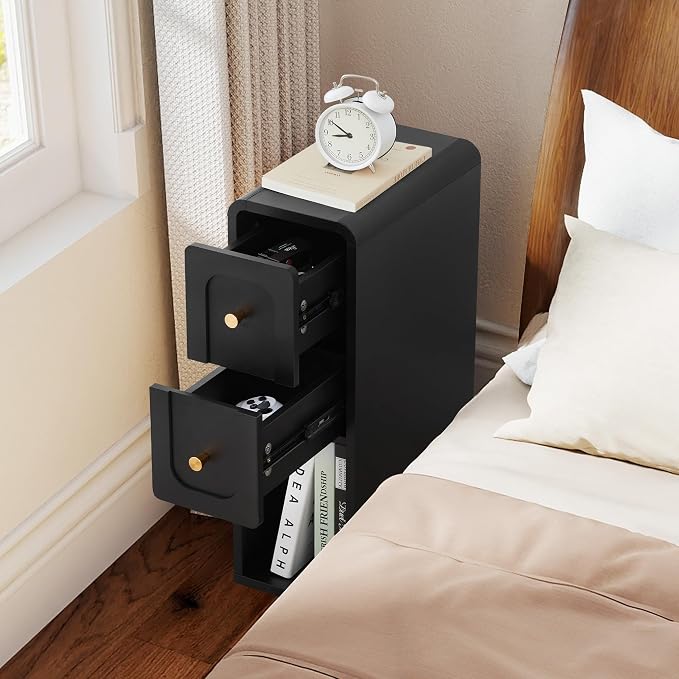 2drawers-black-1pcs