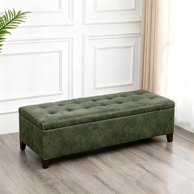 Faux Leather Green