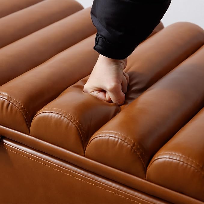 Rectangle - Leather Brown