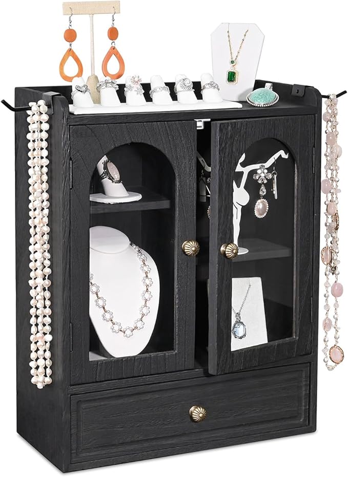 Black With Drawer