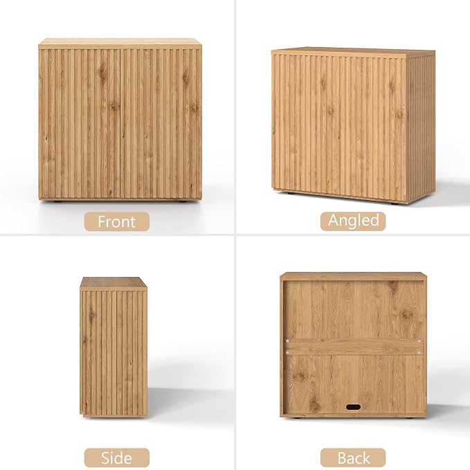 Oak - Fluted