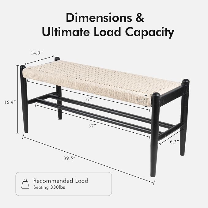 Black-2 Tier(rope Seat)