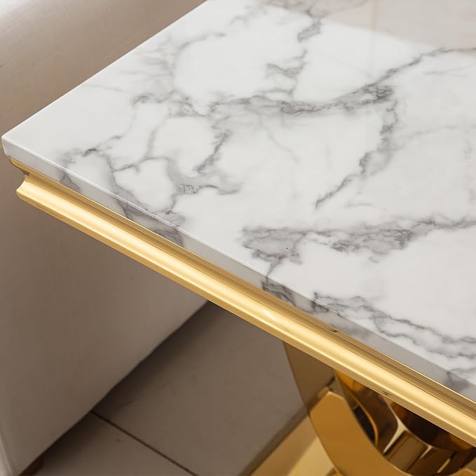 A-white Marble Gold17