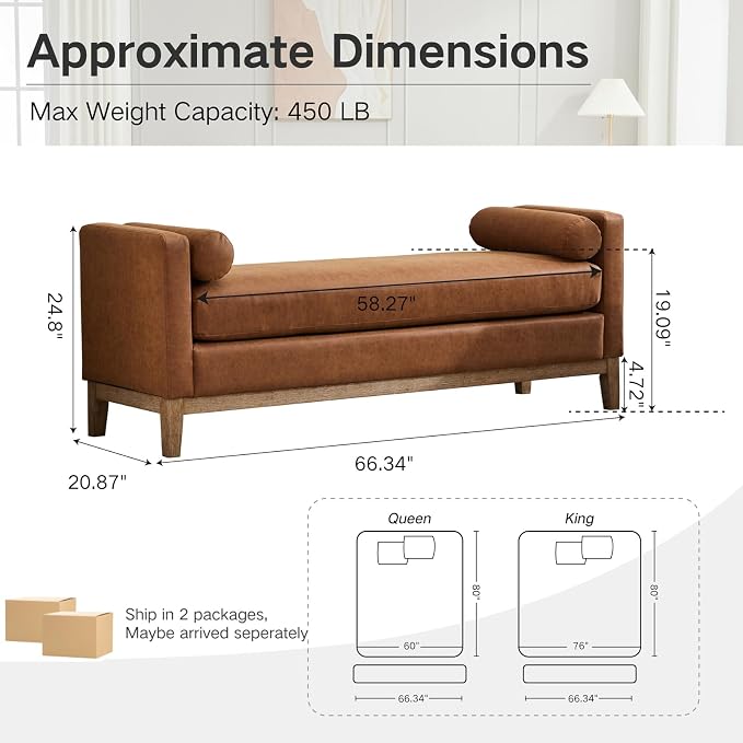 Brown Pu Leather