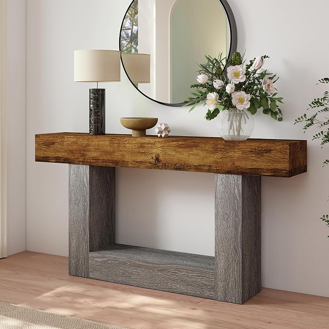 Rustic Brown W/Grey Leg (63'')